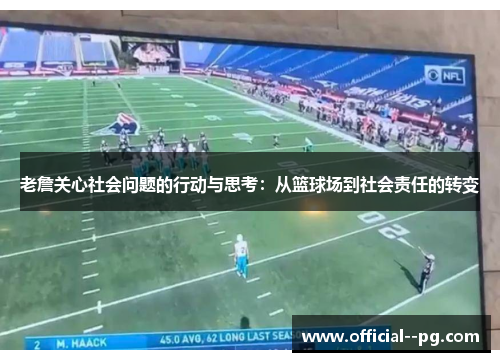 老詹关心社会问题的行动与思考:从篮球场到社会责任的转变 老詹关心社会问题的行动与思考:从篮球场到社会责任的转变