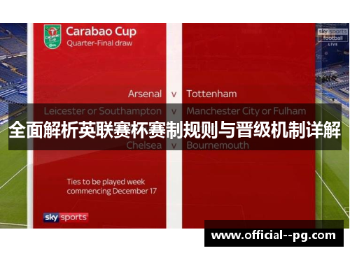 全面解析英联赛杯赛制规则与晋级机制详解