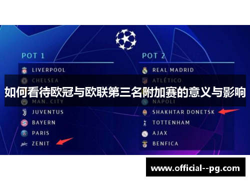 如何看待欧冠与欧联第三名附加赛的意义与影响 如何看待欧冠与欧联第三名附加赛的意义与影响