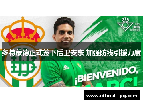多特蒙德正式签下后卫安东 加强防线引援力度 多特蒙德正式签下后卫安东 加强防线引援力度